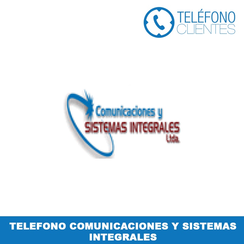 Telefono Comunicaciones y Sistemas Integrales